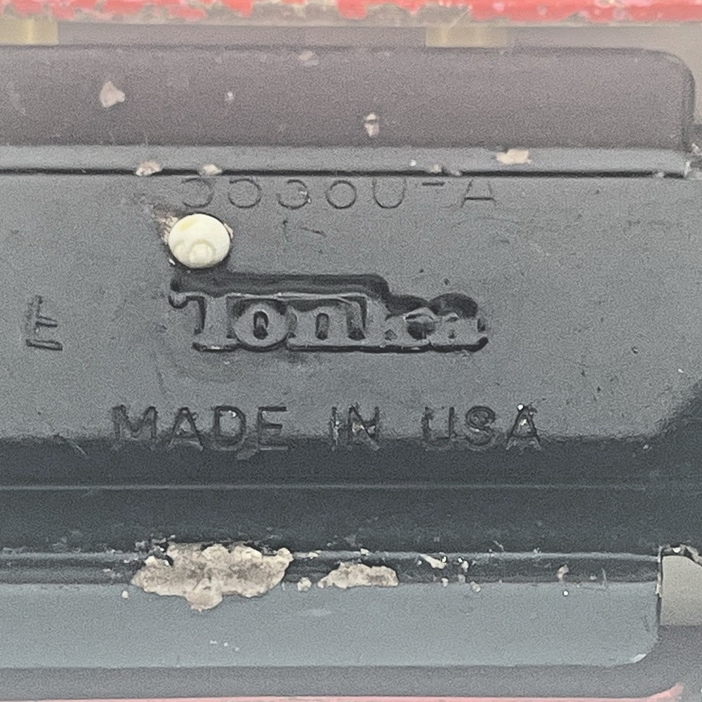 Vintage‎ 1970s Small Red Tonka Van Pressed Steel Toy #55360 - Made in USA - Picture 6 of 9